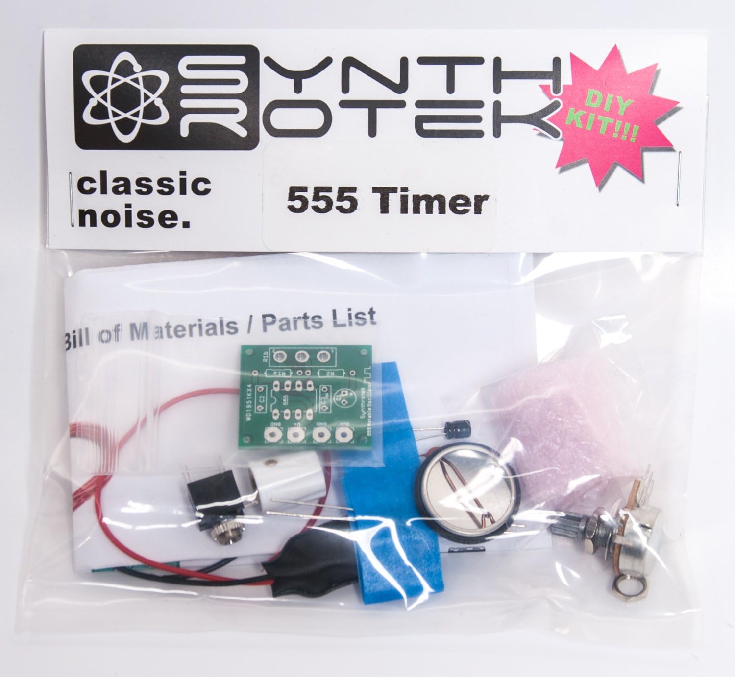 555 Timer Oscillator Kit