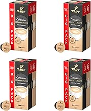 Tchibo Cafissimo Caffè Crema Decaffeinated Coffee Capsules, Pack of 120 - 4 x 30 Capsules (Coffee, Mild with Fine Aroma), Sustainable & Fair Trade