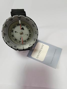 Professional Diving Compass, Wrist-Mounted, 5ATM Waterproof, Directional Navigation