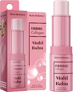 Collagen Multi-Balm - Dermatologist Tested, Anti-Aging, Korean Skin Care - Hydrates & Firms, Reduces Puffiness & Dark Circles, Clean Beauty, Vegan, 95% Natural, Cruelty-Free