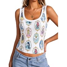 Magic Princess Tank Women Magical Castle Shirts Graphic Sleeveless Tanks | Magic Princess Tank Top Women Magical Castle Shirts Graphic Tanks Summer Holiday Vacation Sleeveless Tops