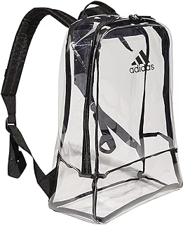 adidas Clear Backpack – See-Through Transparent Stadium Bag