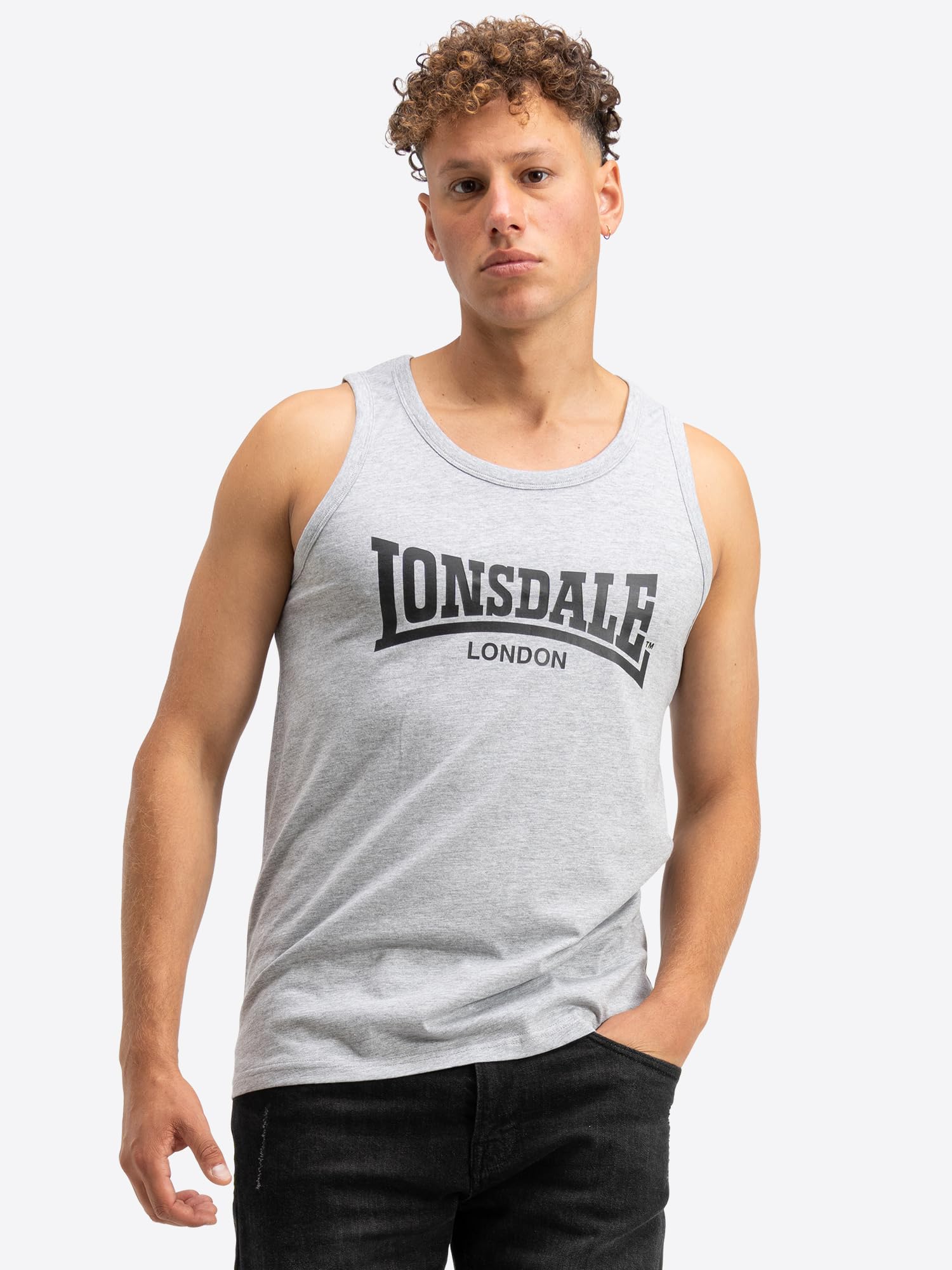 Lonsdale Averham débardeur Homme - Adulte (Lot de 2)