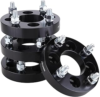 4 pcs | 1" 4x100 to 4x4.5 Wheel Adapters Spacers | 4 Lug 4x100 to 4x114.3