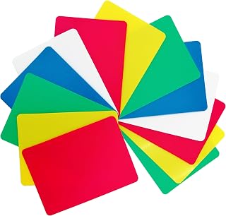 XANADU 15-Pack Poker Size Cut Cards, 5-Color Assortment