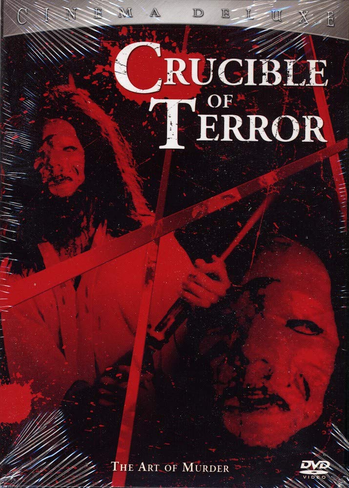 Crucible of Terror DVD importación USA una película de terror de culto para coleccionistas
