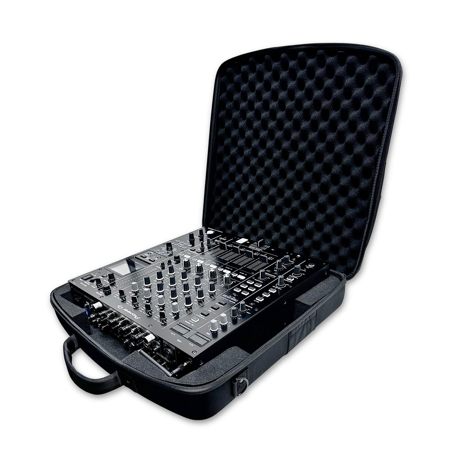 Protekt DJM-A9 Bolsa EVA de BA9BP DJ Mochila para Pioneer Mixer - Con 4 bolsillos frontales para laptop, auriculares, cables y accesorios esenciales, Black, 525 x 510 x 165 mm, Bolsa para mezclador de