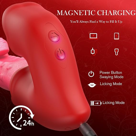 G Spotting Stimulator for Women Oragasm Rabbit 360 Swing, 10 Sucking & Vibration, Womens Viboators Toys Y1026