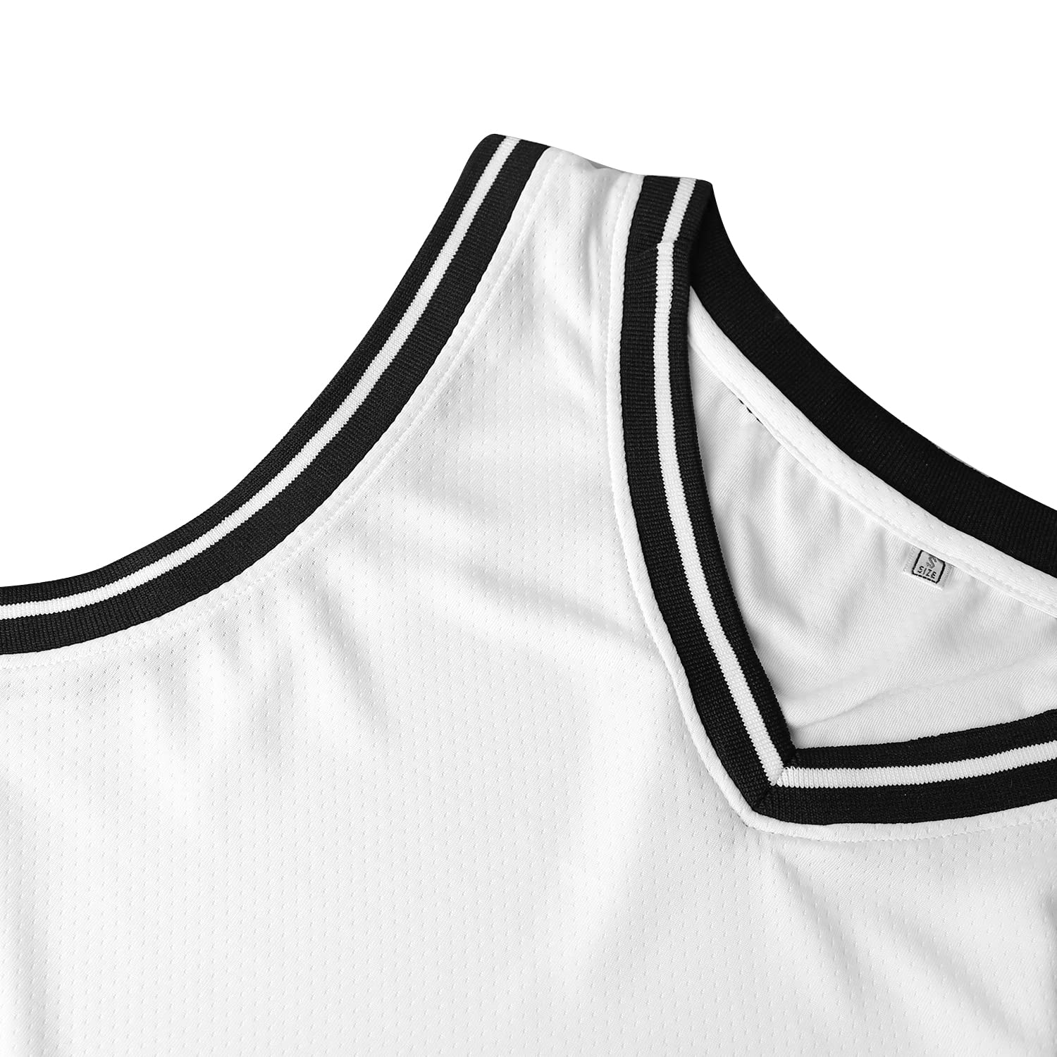 Blank Basketballtrikot Herren Mesh Athletic Practice Sport Shirts 90er Jahre Hip Hop Trikot
