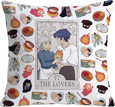 POFULL Anime Inspired Pillowcasen Anime Lover Gift The Lovers Pillow Cover THE Lovers Pillowcase