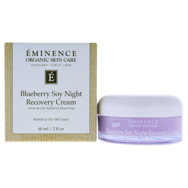 Eminence Creme Noturno de Recuperação com Mirtilo e Soja, 60 mL