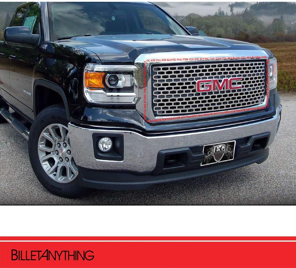 E&G Classics GMC Sierra 1500 Chrome Z Grille - Denali Style