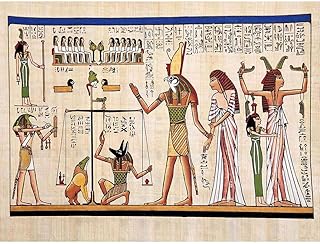 Wee Blue Coo Painting Ancient Egyptian Heiroglyphics Horus Thoth Anubis Mural Unframed Wall Art Print Poster Home Decor Premium