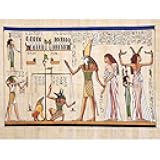 Wee Blue Coo Painting Ancient Egyptian Heiroglyphics Horus Thoth Anubis Mural Unframed Wall Art Print Poster Home Decor Premium