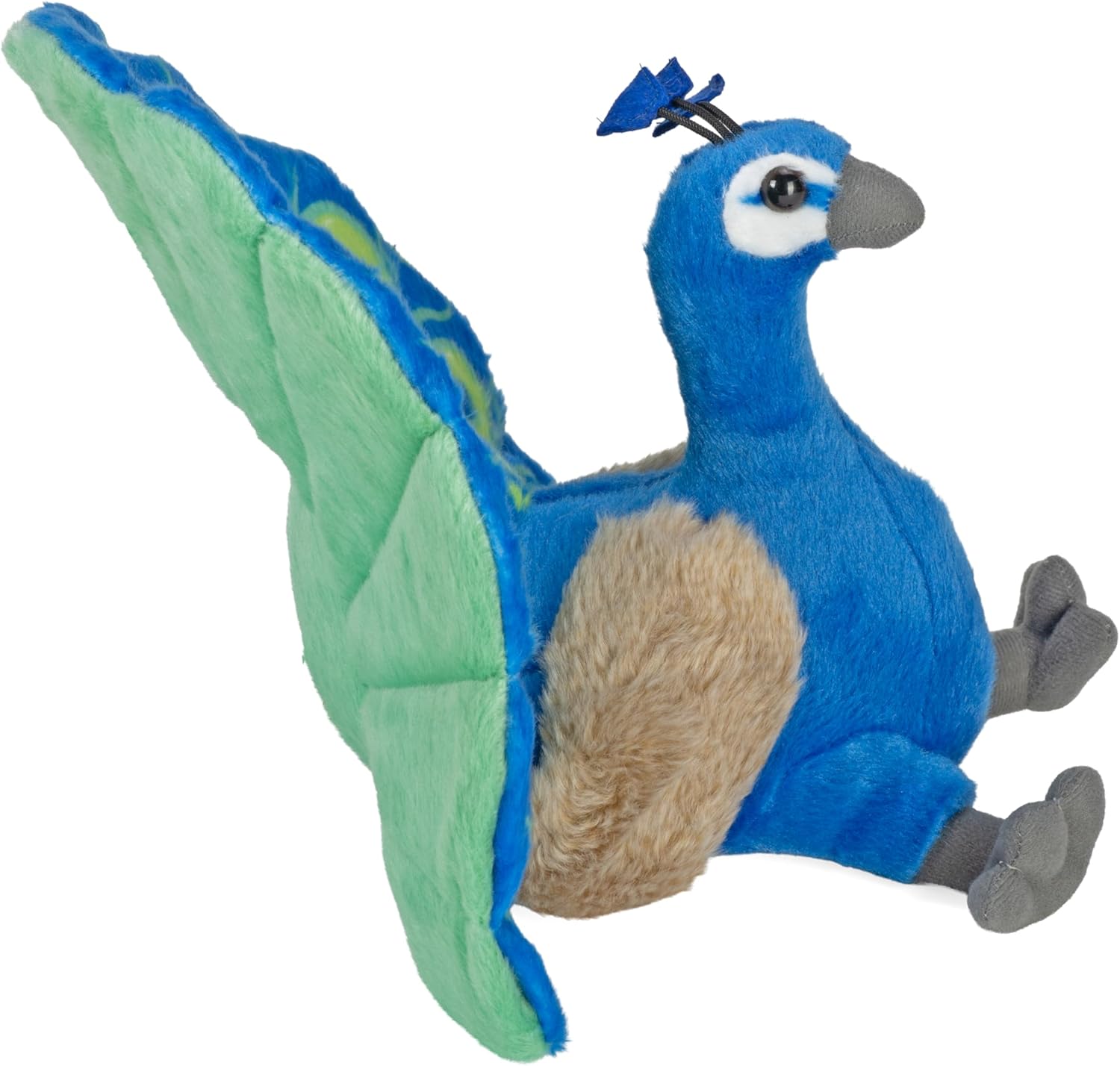 Wild Republic Peacock Plush, Stuffed Animal, Plush Toy, Gifts for Kids, Cuddlekins 12 Inches