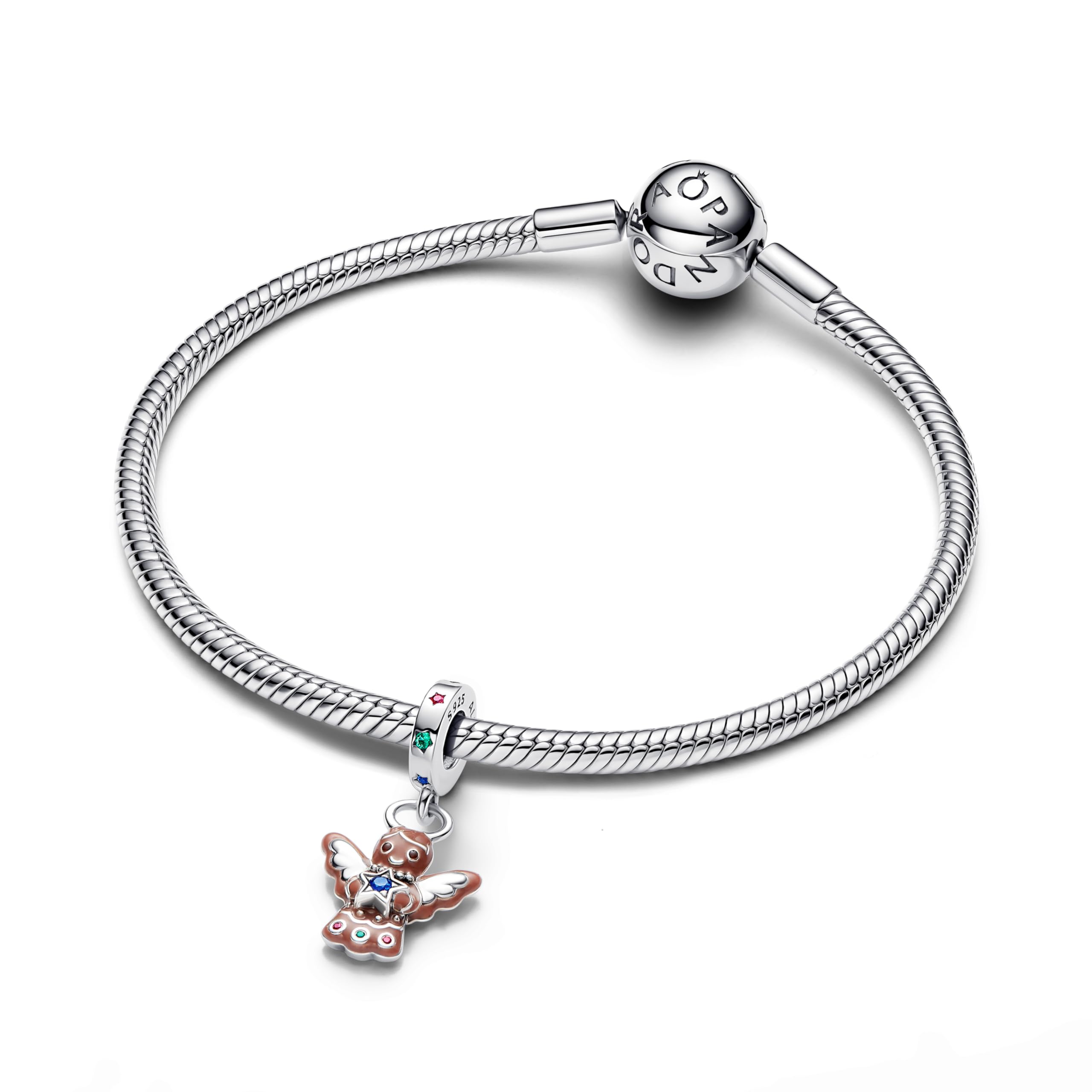 PANDORA Lebkuchen-Engel Charm-Anhänger 794247C01 Charm Anhänger