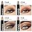 evpct 4Pcs Cream Eye Shadow Brightener Sticks Set for Eyes, Light Khaki Bronze Desert Beige Gold Shimmer Metallic Eyeshadow Pencil Applicator Stick Palette Makeup Waterproof sombras en crema para ojos