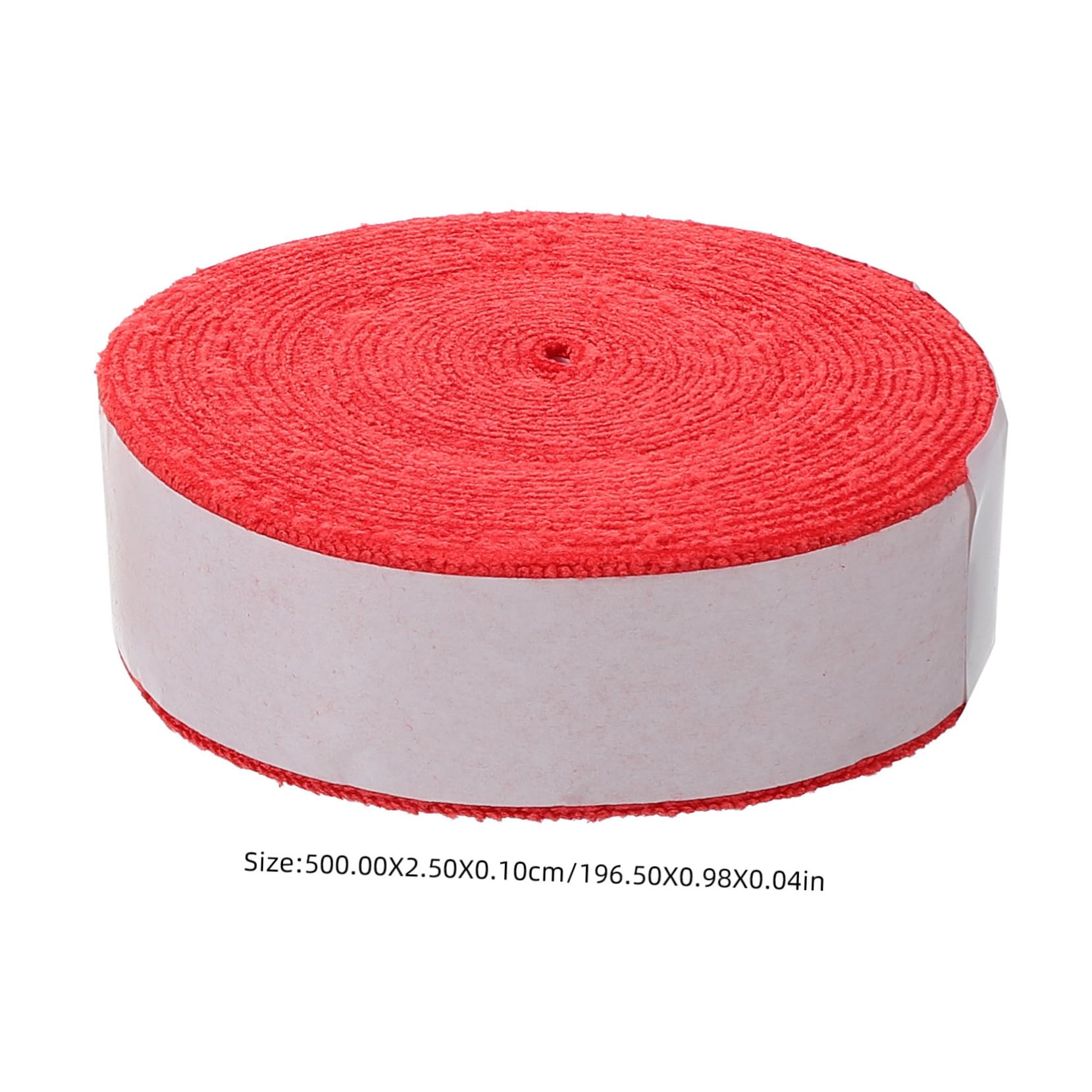 GOOHOCHY 1Roll Badminton Racket Grip Band Slip Sweatband Towel for Enhanced Performance Durable Cloth Material Portable Sports Supplies Bright for Racket