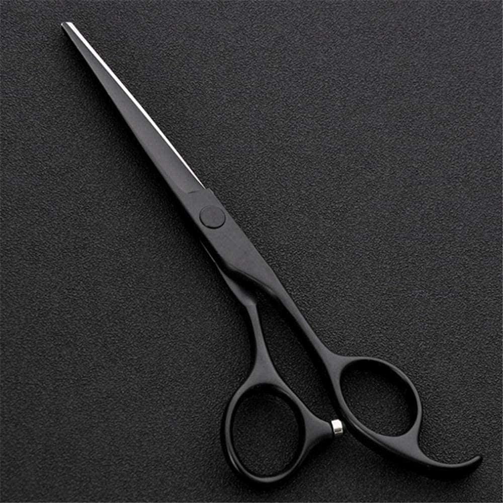 Tijeras de peluquería, Tijeras de peluquería Profesional Japón Acero 6 Pulgadas Tijeras de Pelo Negro Corte makas Tijeras de Adelgazamiento Tijeras de Peinado Tijeras de