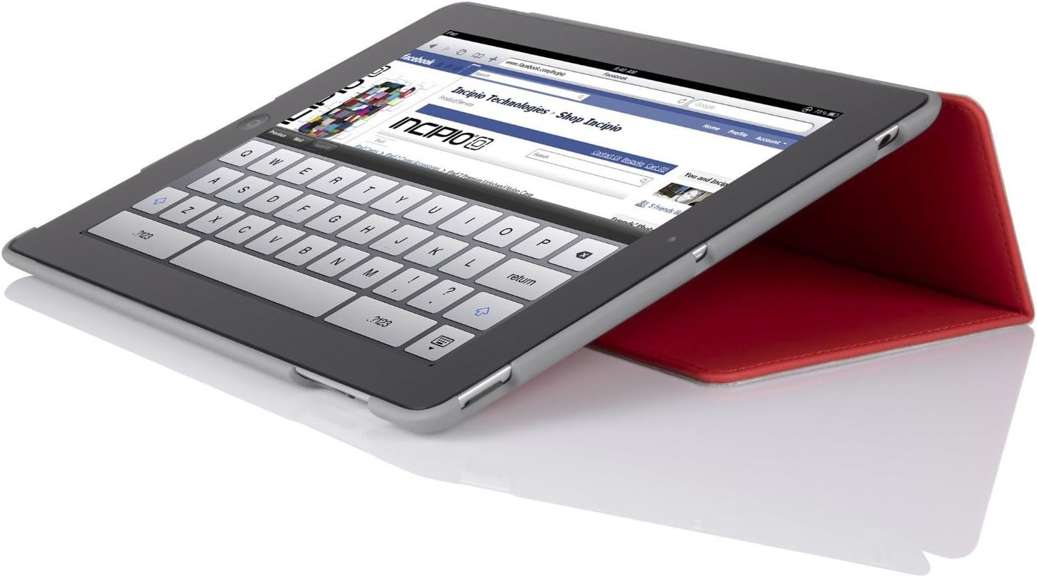 Incipio IPAD-278 Lexington for iPad 3 - Red