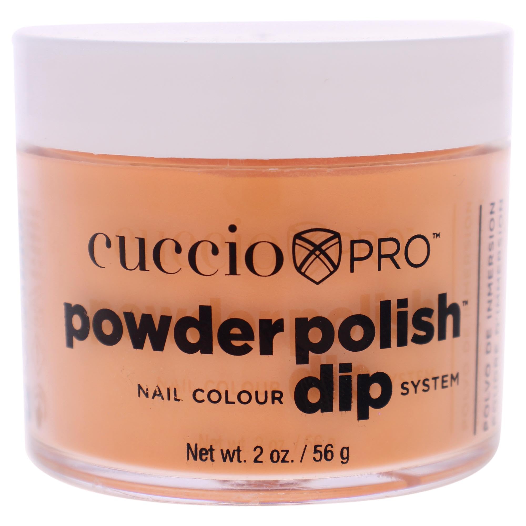 Cuccio - Pro Powder Polish Nail Colour Dip System - Carrot Orange - for Women - Nail Powder - 2 oz