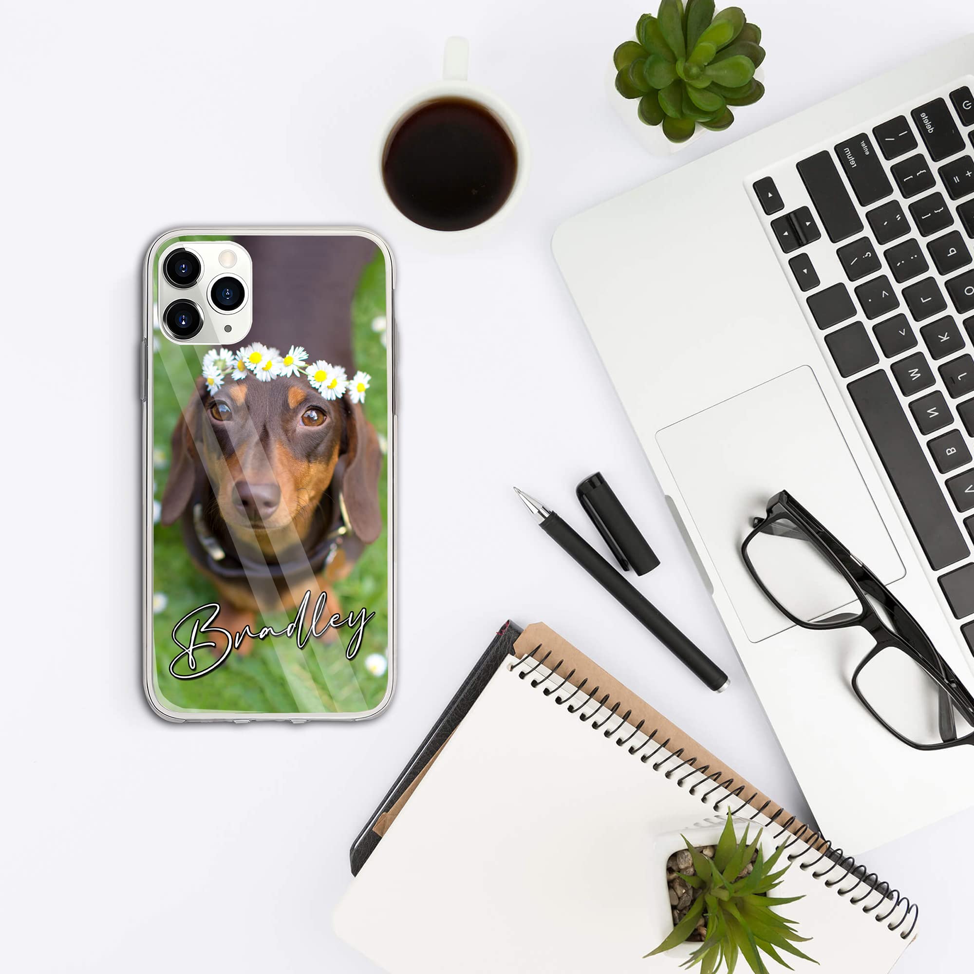 Customized Dog Cute Phone Case Compatible With IPhone 14 Pro Max