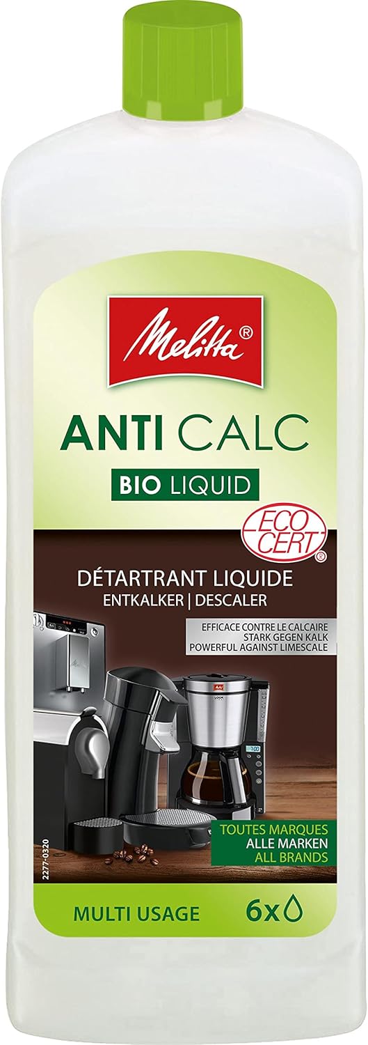 Melitta Détartrant Liquide Bio: Nettoyez efficacement et naturellement vos appareils