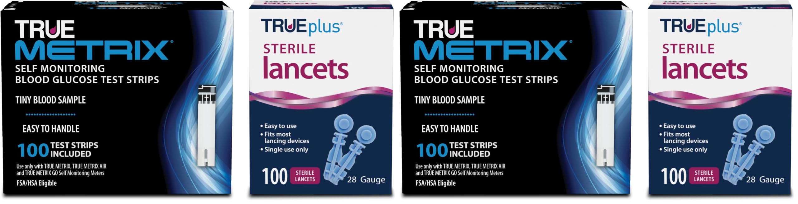 Diabetes Test Strips & Lancets - TRUE METRIX -9 Diabetes Test Strips & Lancets - TRUE METRIX -9