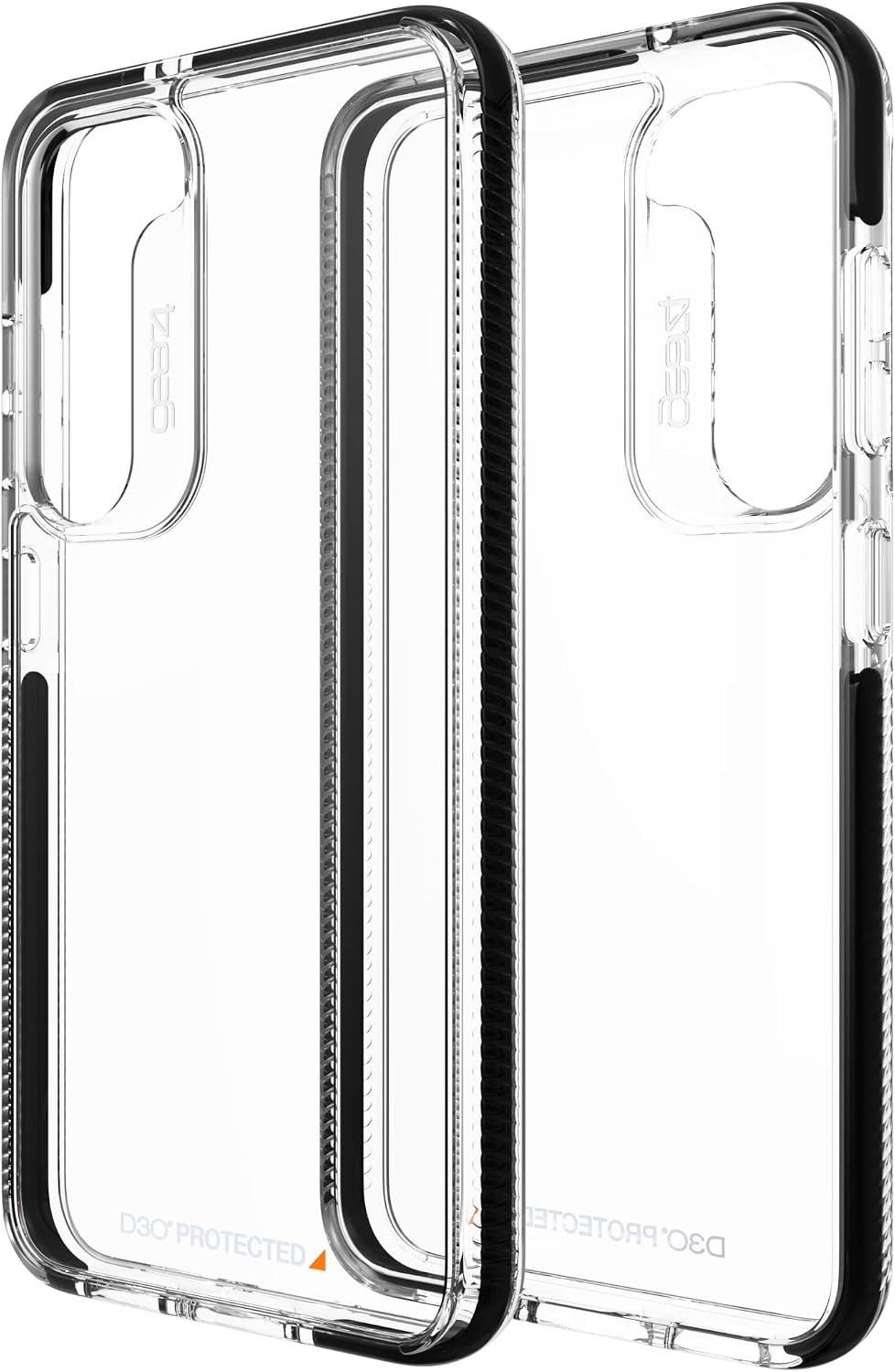 ZAGG Gear4 Santa Cruz Samsung Galaxy S23 Series Phone Case, D30 Drop Protection up to 13ft / 4m, Scratch=Resistant Clear Phone Case, Works with Wireless Charging Systems, Edge-to-Edge Protection