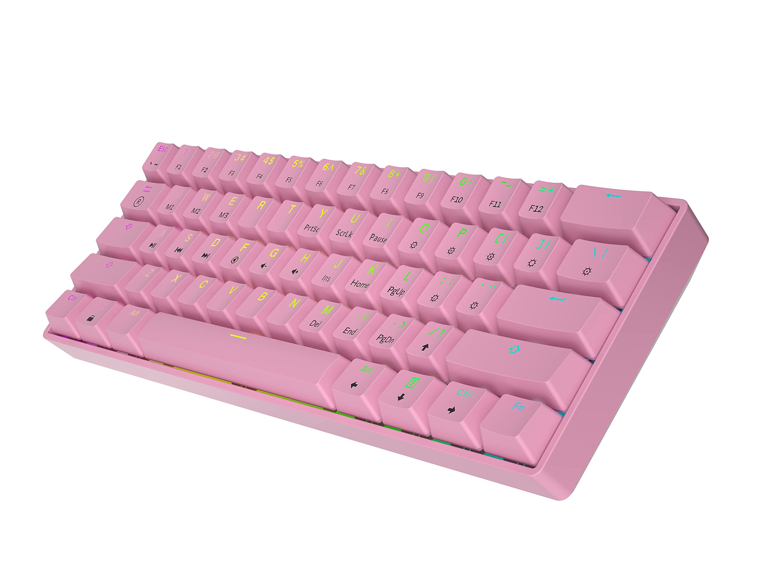 Geeky GK61 60% | Hot Swappable Mechanisch Gaming Toetsenbord | 61