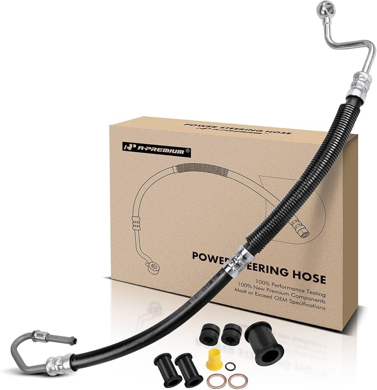 Mangueira de alta pressão da direção hidráulica A-Premium para Toyota Corolla e Geo Prizm – 1 unidade