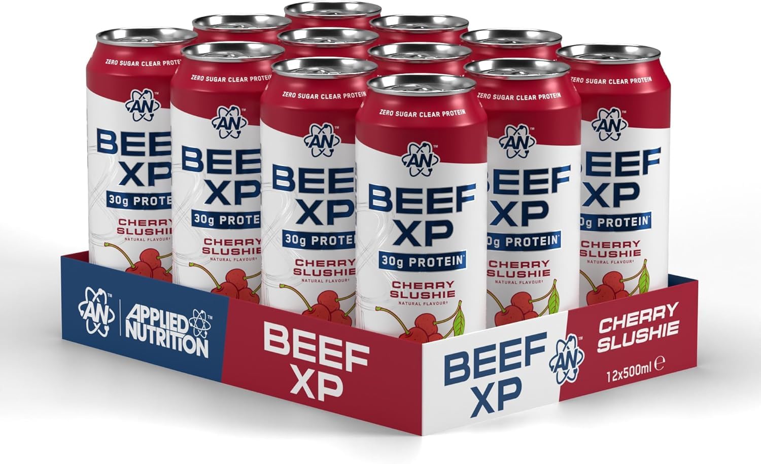 Light Beef Xp Cans, Cherry Slushie - 12 X 500 Ml.