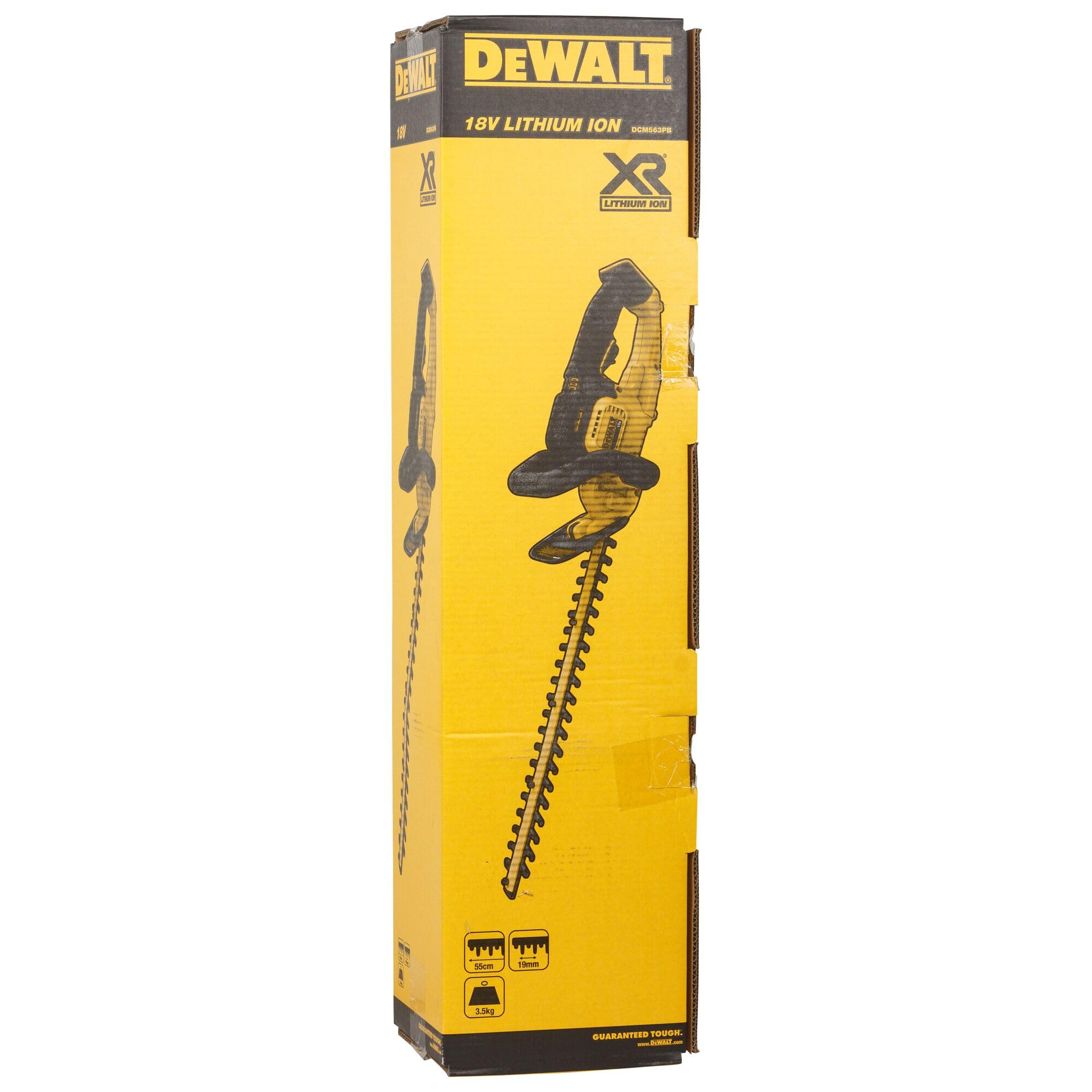 DEWALT DCM563PB-XJ - Cortasetos sin escobillas XR 18V, 55 cm, 19 mm sin cargador/batería