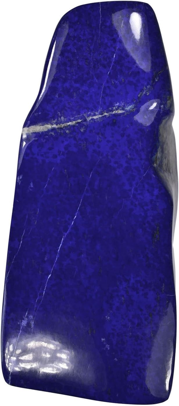 uGems Lapis Lazuli Rock Stone Freeform Specimen Slab (900 Grams)