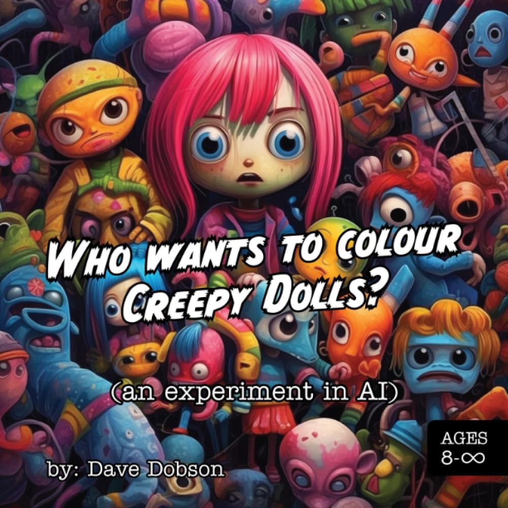 Who Wants to Colour Creepy Dolls?: (an experiment in AI)