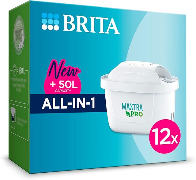 Brita Maxtra Pro Filtr do Wody, Biały, 12 szt.