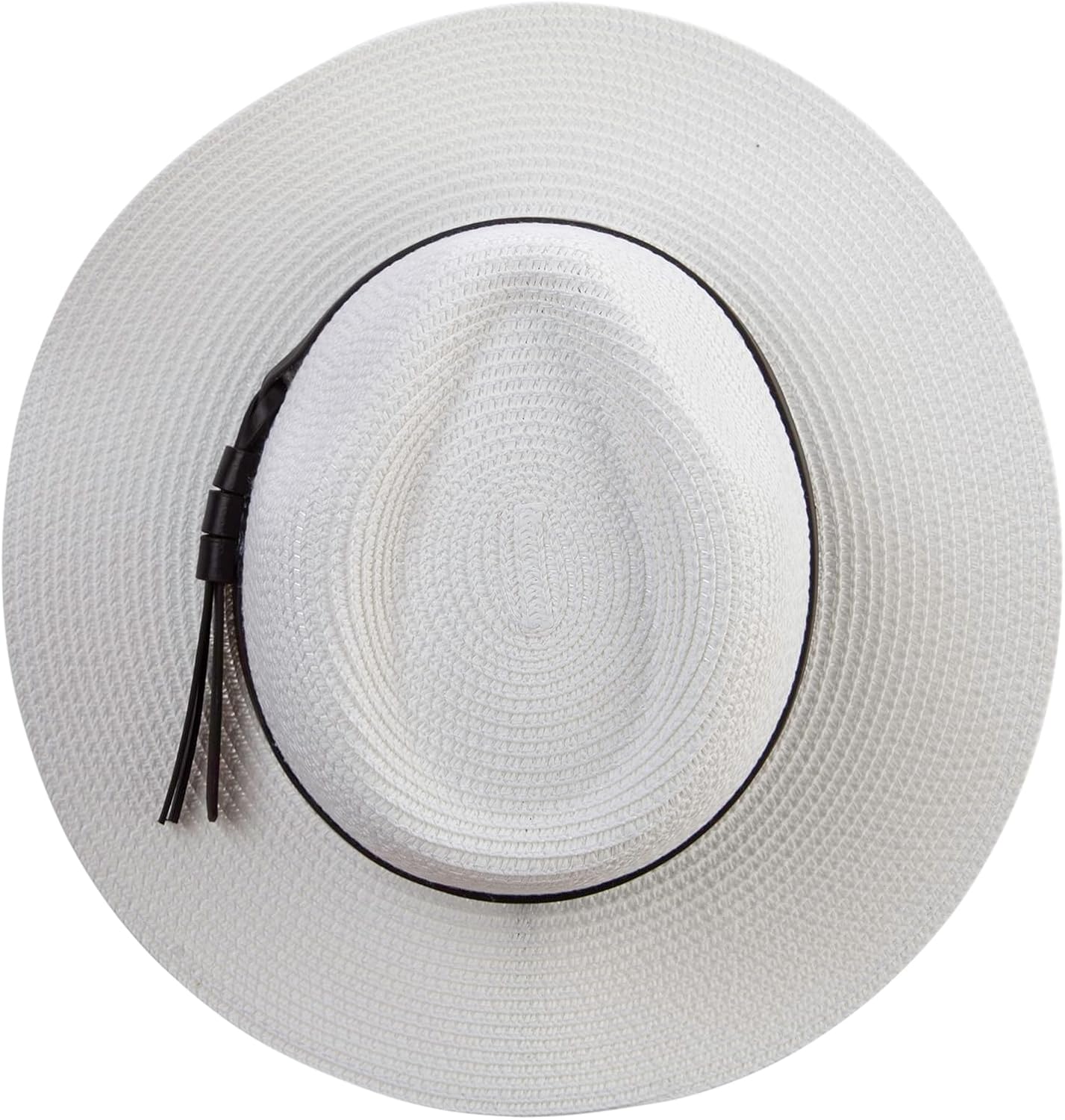 Jeanne Simmons Women's 3" Brim Braided Fedora Hat