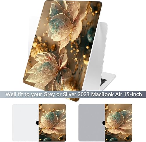 Miniatura 29 de Batianda Funda prémium para MacBook Air de 15 pulgadas 2025 M4 2024 2023 con chip M3 M2 modelo A3241/A3114/A2941, carcasa rígida diseñada