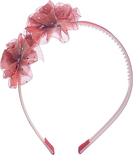 شريط رأس بلاستيك للبنات من دافان - لون نبيتي