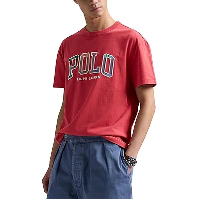 Polo Ralph Lauren Classic Fit Madras logo Jersey T shirt Men