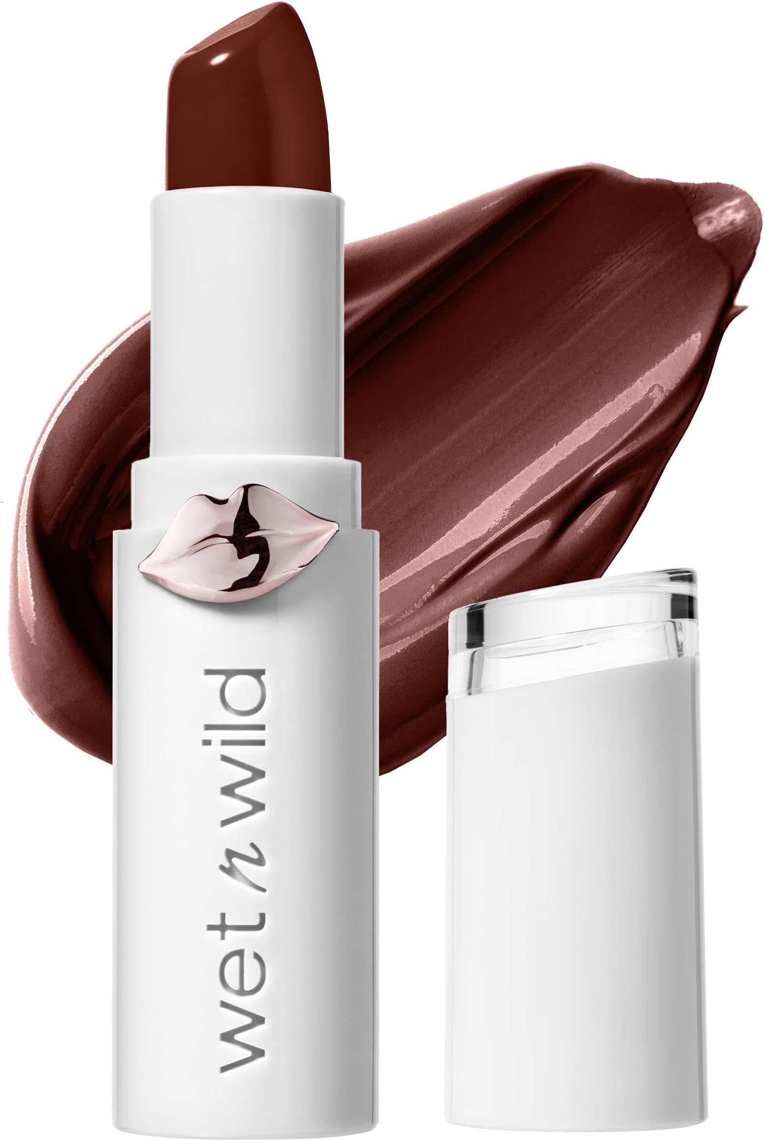 Mega Last High-Shine Lipstick Lip Color, Infused with Seed Oils For a Nourishing High-Shine, Buildable & Blendable Creamy Color, Cruelty-Free & Vegan - Jam With Me