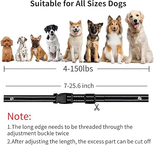 Miniatura 3 de Correas de repuesto para collar de perro, collares receptores de ladridos de entrenamiento, correa de repuesto para rastreador GPS, collar de perro