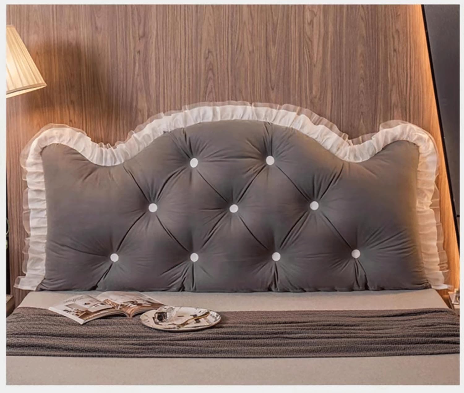 Large Reading Pillow Headboard Pillow,Bolster Backrest Pillow Wedge