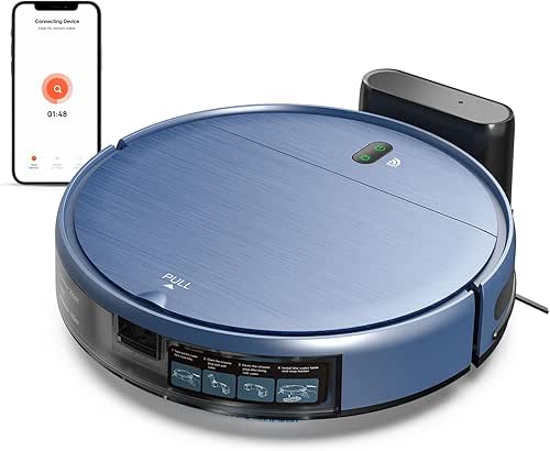 Robot Vacuum and Mop Combo, 2 in 1 Robotic Vacuum
