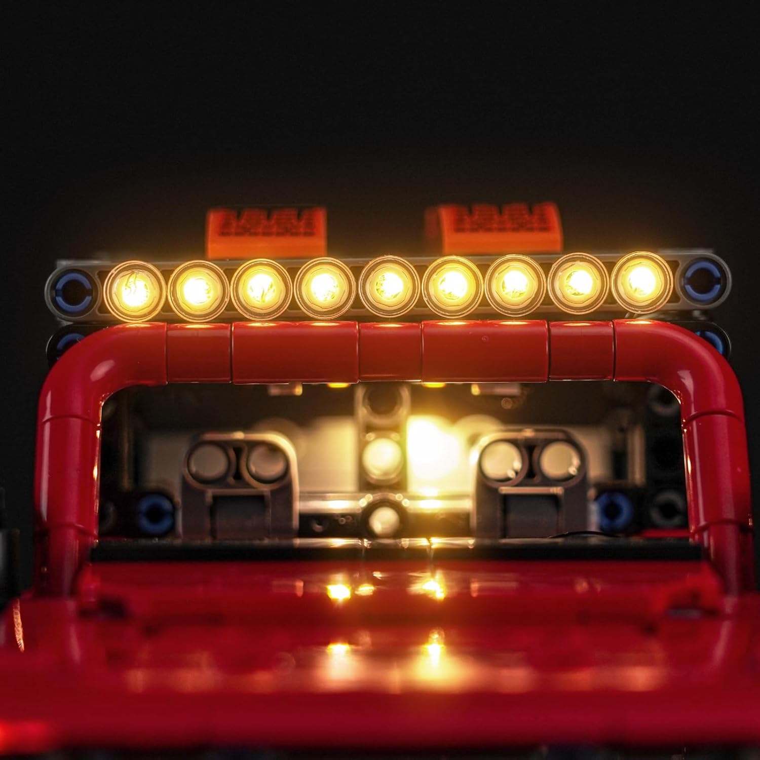 Upgraded Led Light Kit Compatible with Lego Ford Bronco SUV Building Set, RC Version Compatible with Lego 42213 (Model Not Included)
