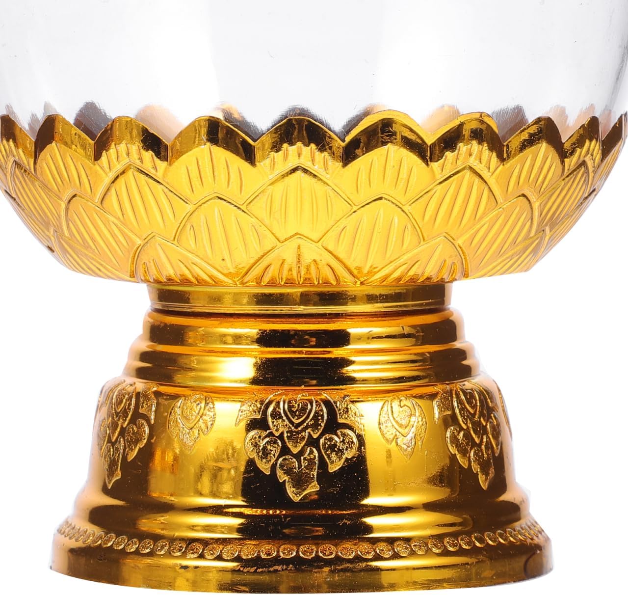 HOMSFOU Buddhist Offering Water Cup 3.93 Inch Prayer Drop Bottle for Home Altar Temple Worship Decorative Sacrifice Cup