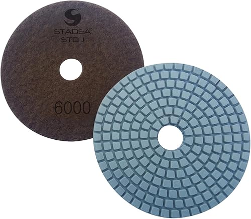 Parent almohadilla de pulido de diamante STADEA de 4 pulgadas para pulido en húmedo de hormigón y hormigón Parent almohadilla de pulido de diamante STADEA de 4 pulgadas para pulido en húmedo de hormigón y hormigón