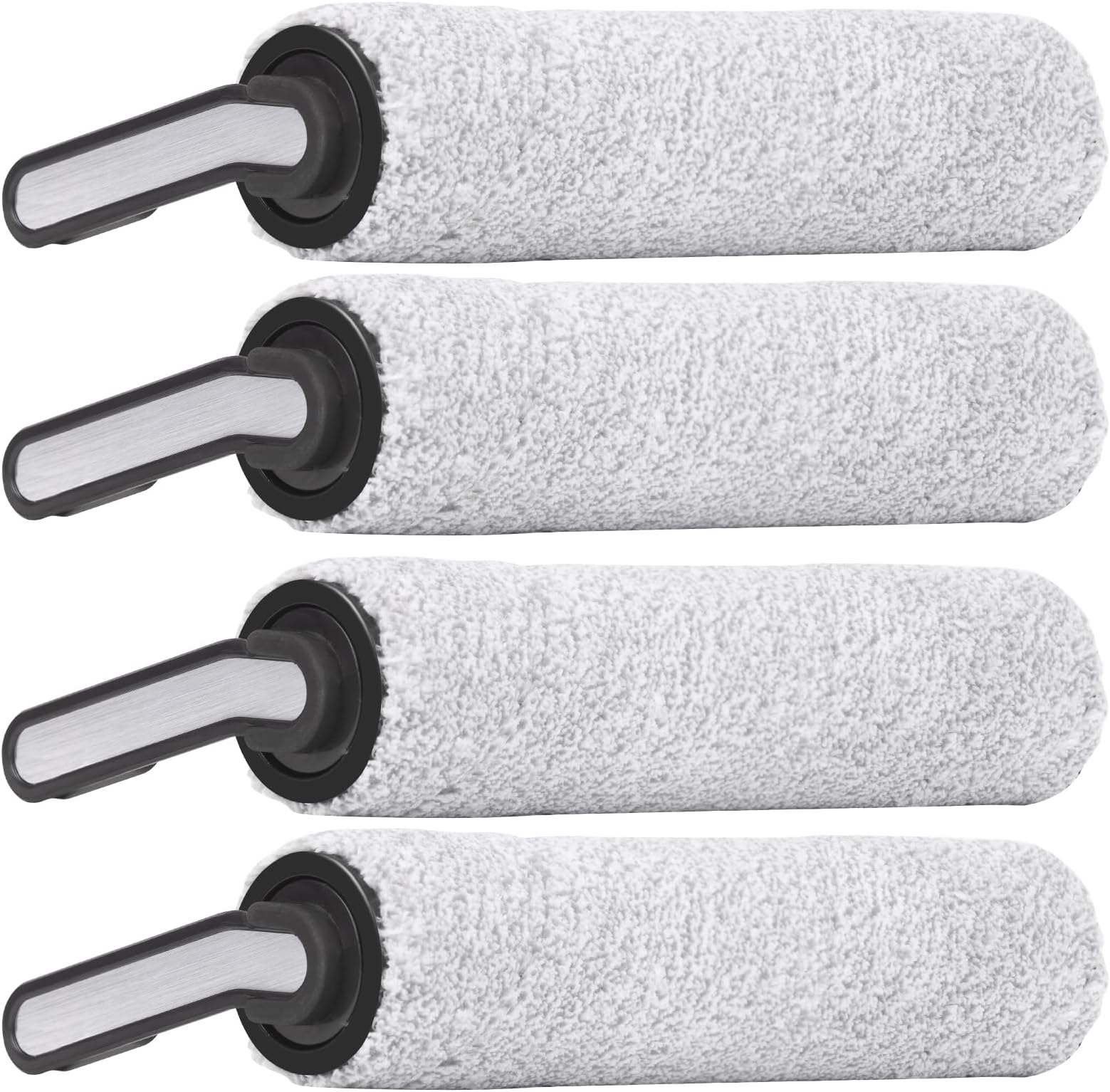 (4 Pieces) Replacement Brush Rollers Compatible with Tineco Floor One S5/ Floor One S5 Pro/iFLOOR 5 Breeze Complete Wet Dry Vacuum Cleaner, Replacement Parts Accessory Kit, 4 Main Brushes