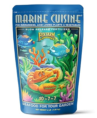 FoxFarm FX14016 4-Pound FoxFarm Marine Cuisine Dry Fertilizer 10-7-7