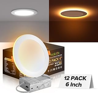 MAILCOS 6-Inch LED Recessed Light